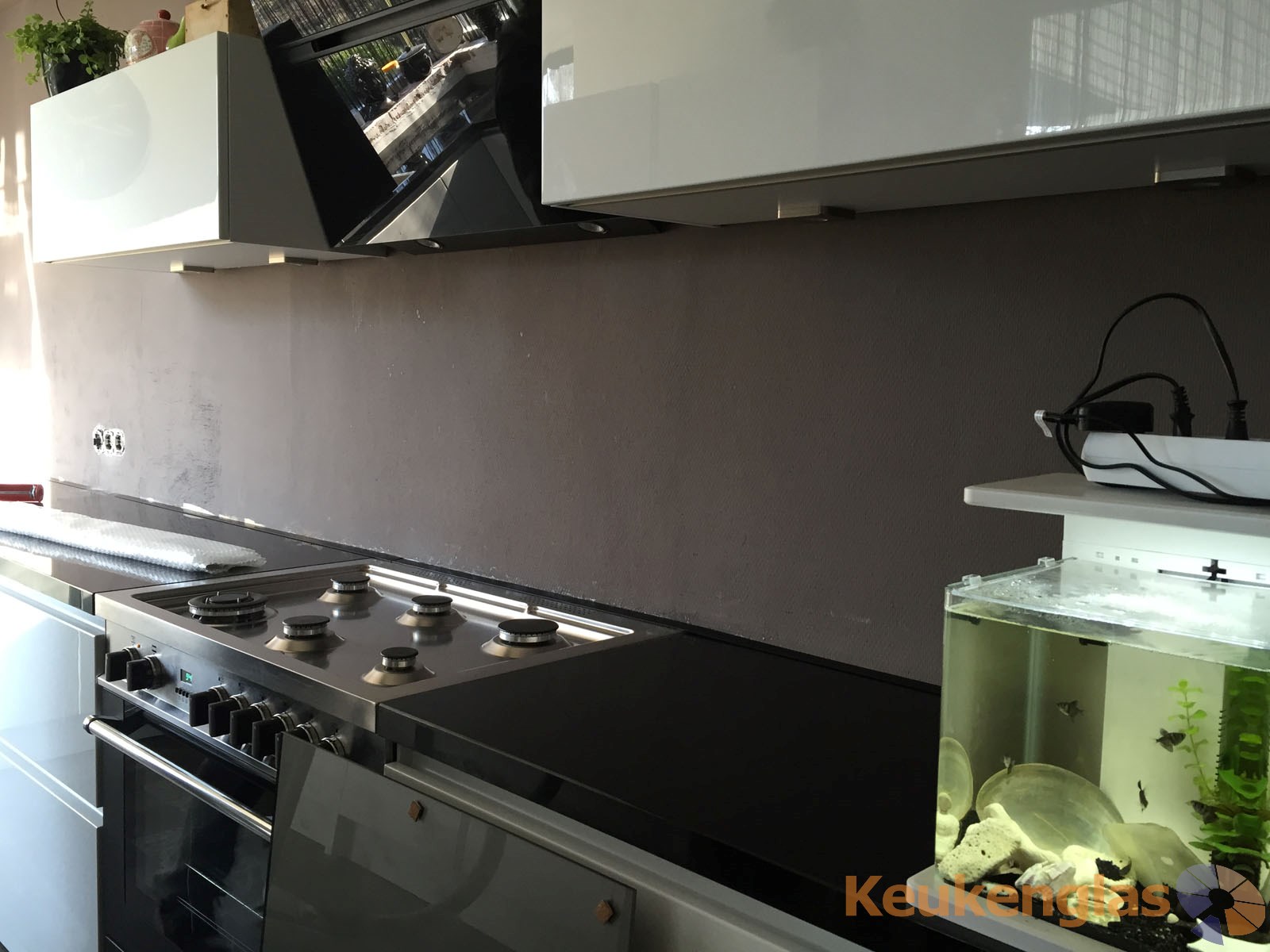 Keuken spatwand in ugchelen (nl) keukenglas