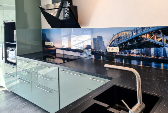 Stoere landelijke keuken fotoprint Landelijk wonen