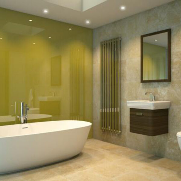 badkamer wanden groen